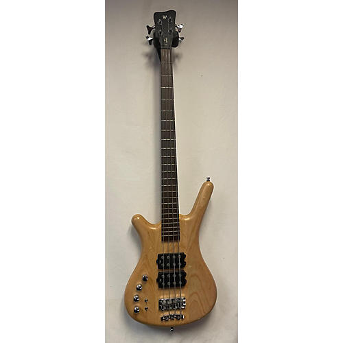 Warwick 2015 PRO SERIES Corvette Double Buck 4 String Left Handed Electric Bass Guitar Natural