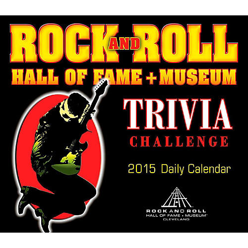 2015 Rock And Roll Hall Of Fame Trivia Challenge Daily Boxed Calendar