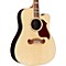 2015 Songwriter Deluxe Studio Acoustic/Electric Cutaway Guitar Level 2 Natural, Gold Hardware 888365397481