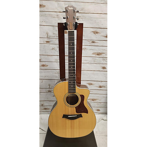 Taylor 2016 214CE Deluxe Acoustic Electric Guitar Natural