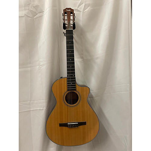 Taylor 2016 312CE N Classical Acoustic Electric Guitar Natural