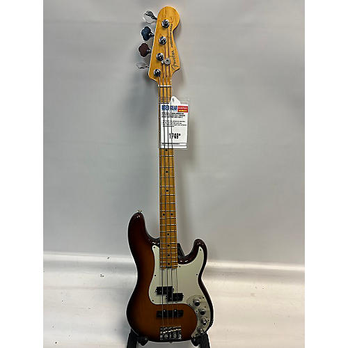 Fender 2016 American Elite Precision Bass Electric Bass Guitar Tobacco Burst