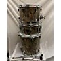 Used Pork Pie USA 2016 B20 Maple Cymbal Wrap Shell Pack Drum Kit Brass (cynbal shavings)