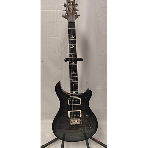 PRS 2016 Custom 24 Solid Body Electric Guitar Trans Black