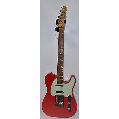Fender 2016 Deluxe Nashville Telecaster Solid Body Electric Guitar Fiesta Red