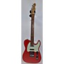 Used Fender 2016 Deluxe Nashville Telecaster Solid Body Electric Guitar Fiesta Red