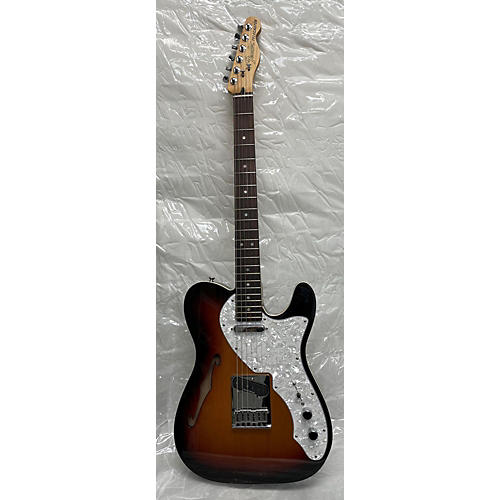 Fender 2016 Deluxe Thinline Telecaster Hollow Body Electric Guitar 3 Color Sunburst