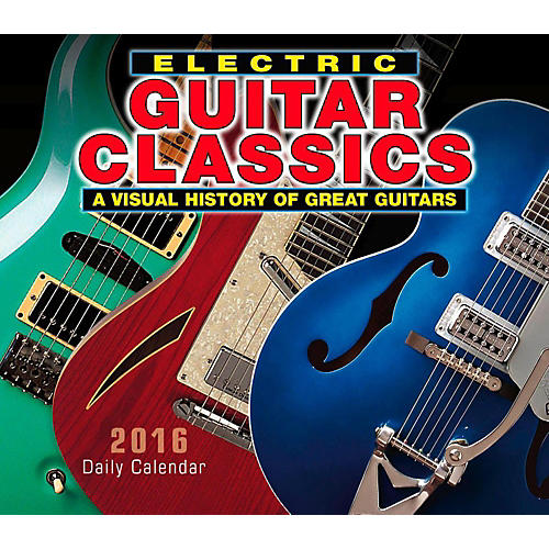 2016 Electric Guitar Classics Boxed Daily Calendar