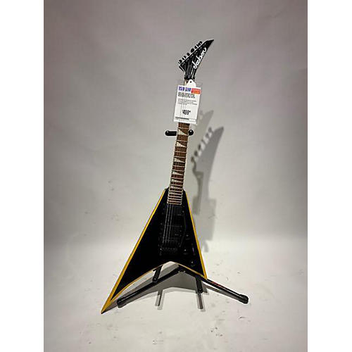 Jackson 2016 RRMXG Rhoads Solid Body Electric Guitar Black and Yellow