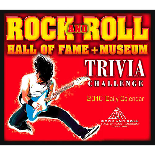 2016 Rock And Roll Hall Of Fame Daily Boxed Calendar