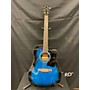 Used Ibanez 2016 V70CE Acoustic Electric Guitar Midnight Blue