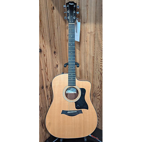 Taylor 2017 110CE Acoustic Electric Guitar Natural