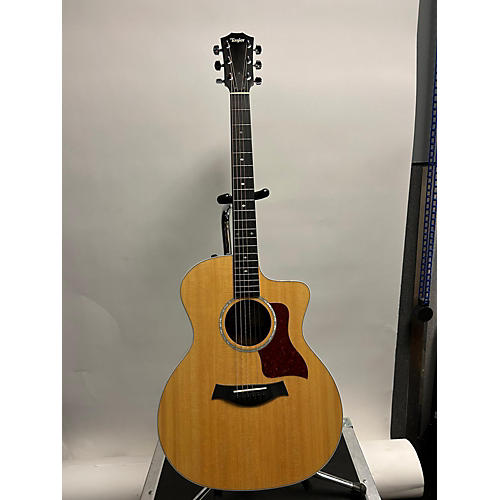 Taylor 2017 214CE Deluxe Acoustic Electric Guitar Natural