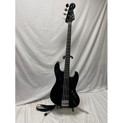 Fender 2017 Aerodyne 4-String Jazz Bass Electric Bass Guitar Black