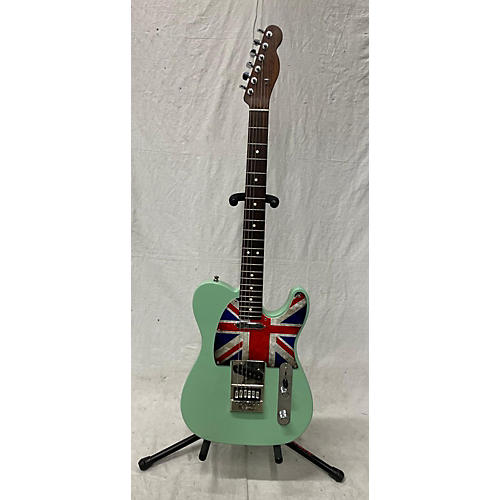Fender 2017 American Professional Stratocaster With Rosewood Neck Solid Body Electric Guitar Seafoam Green