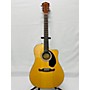 Used Fender 2017 FA125CE Acoustic Electric Guitar Natural