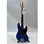 Used G&L 2017 JB5 Custom Build Electric Bass Guitar Blue Sparkle
