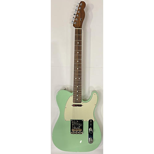 Fender 2017 Limited American Professional Telecaster Rosewood Neck Solid Body Electric Guitar Surf Green