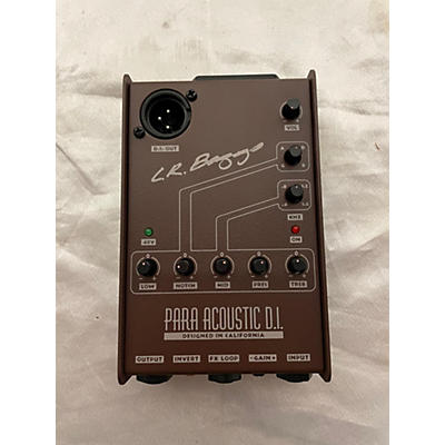 LR Baggs 2017 Para Acoustic DI Direct Box Pre With EQ Direct Box