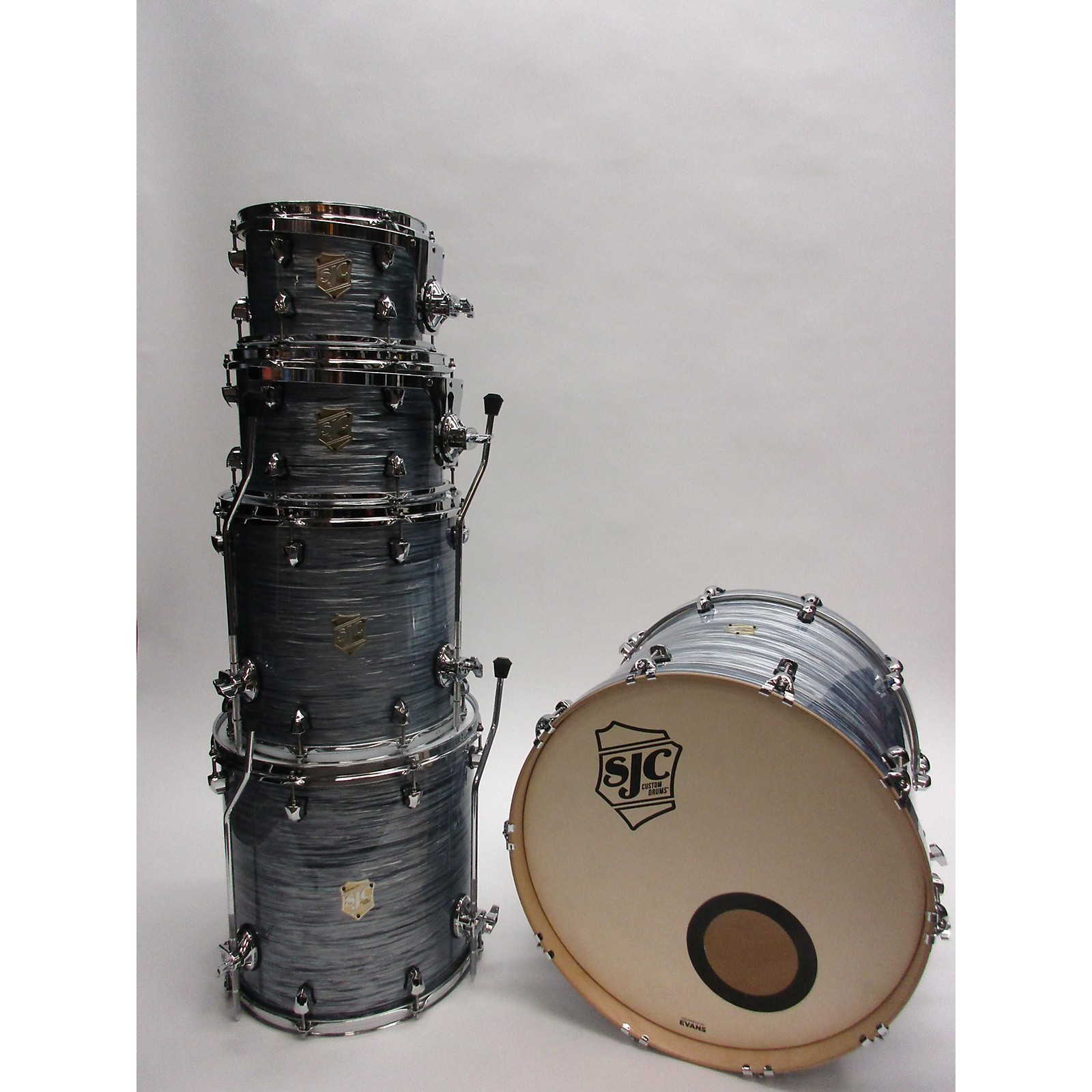 Used SJC Drums 2017 Providence Drum Kit Ocean Ripple Musician's Friend