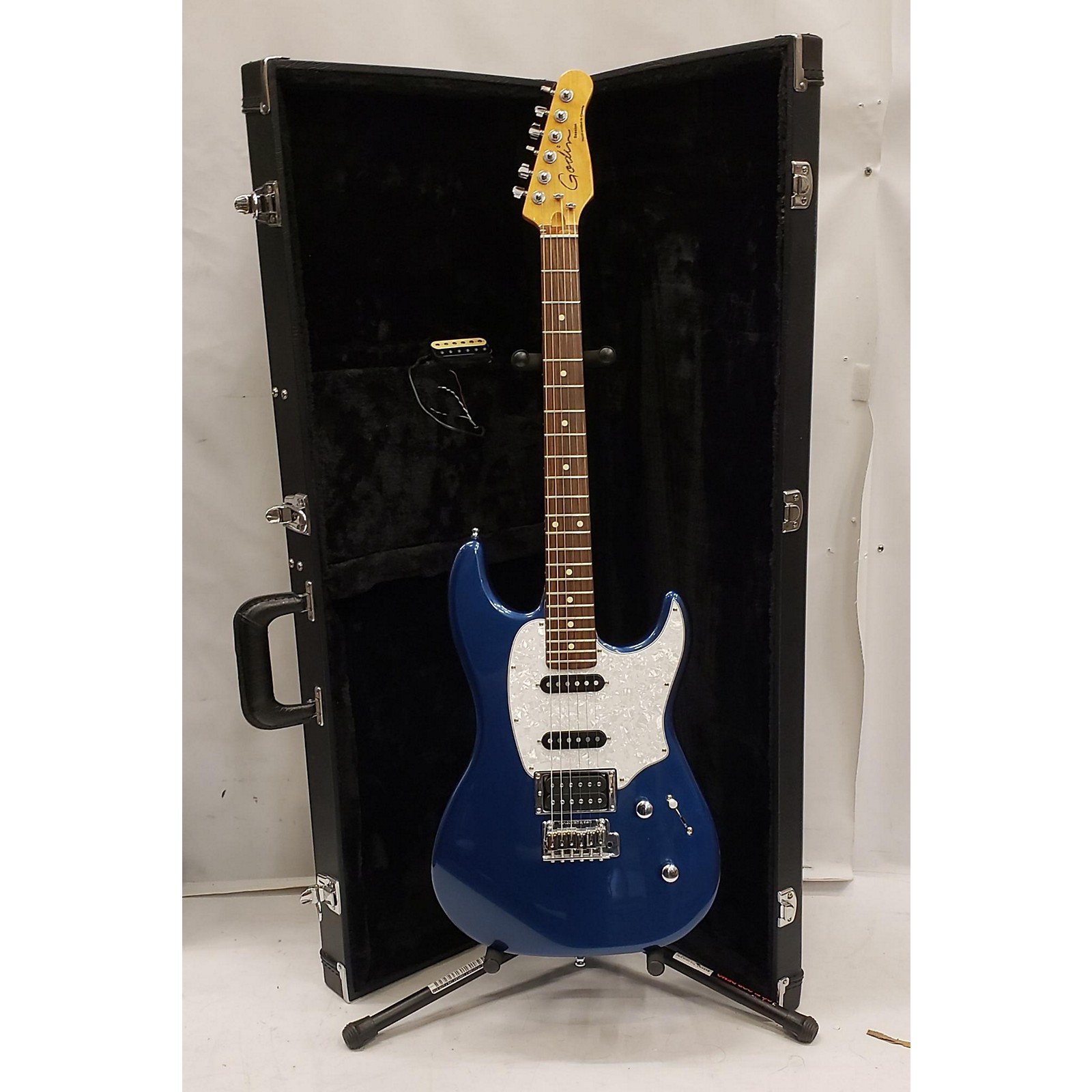 Used Godin 2017 Session LTD Solid Body Electric Guitar MIDNIGHT PEARL