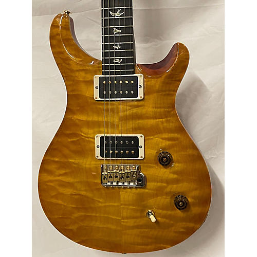 PRS 2017 Wood Library Custom 22 Solid Body Electric Guitar Amber