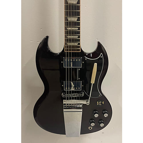 Gibson 2018 1961 Sg Maestro Vibrola Solid Body Electric Guitar oxblood
