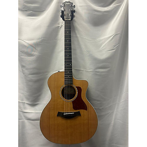 Taylor 2018 214CE Deluxe Acoustic Electric Guitar Natural