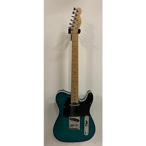 Fender 2018 American Ultra Telecaster Solid Body Electric Guitar aqua marine