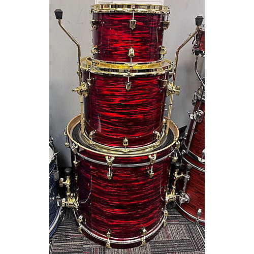 SJC Drums 2018 Custom Drum Kit Red