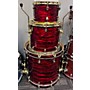 Used SJC Drums 2018 Custom Drum Kit Red