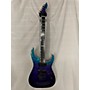 Used ESP 2018 E-II Horizon II Solid Body Electric Guitar blue purple gradiation