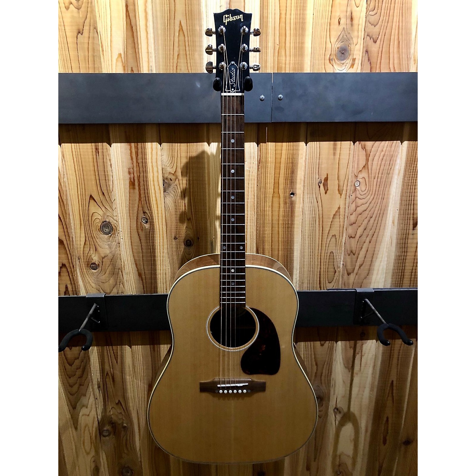 Used Gibson 2018 J45 Studio Acoustic Electric Guitar Natural Musician