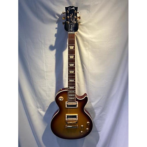 Gibson 2018 Les Paul Classic Satin Solid Body Electric Guitar Iced Tea
