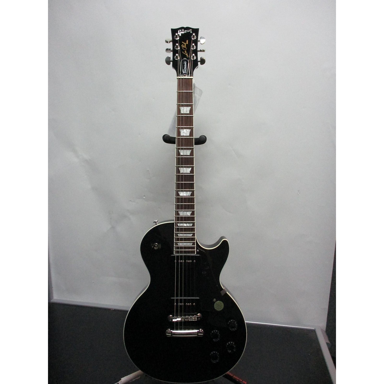 Used Gibson 2018 Les Paul Classic Solid Body Electric Guitar Black