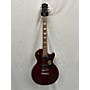 Used Epiphone 2018 Les Paul Studio Solid Body Electric Guitar Wine Red