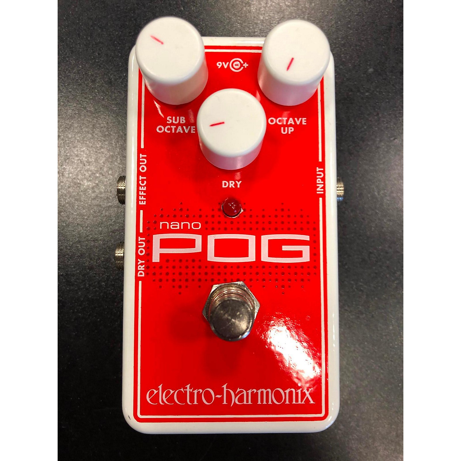 ElectroHarmonix 2018 Nano POG Polyphonic Octave Generator Effect Pedal