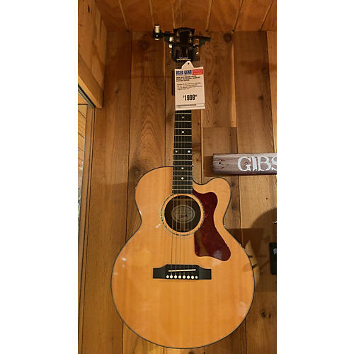 Gibson 2018 Parlor Walnut AG Acoustic Electric Guitar Natural