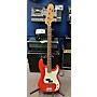 Used Fender 2018 Player Precision Bass Electric Bass Guitar Sonic Red