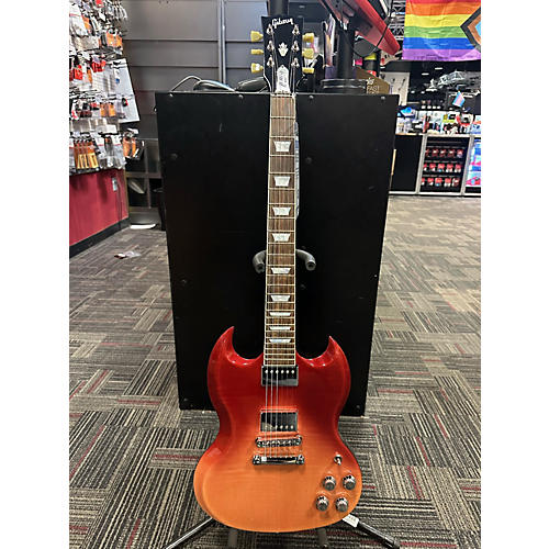 Gibson 2018 SG Standard HP Solid Body Electric Guitar red fade