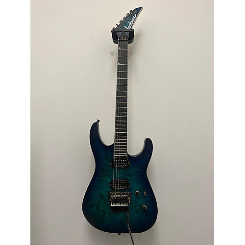 Jackson 2018 SL2Q Pro Series Soloist Solid Body Electric Guitar Burled Blue Burst