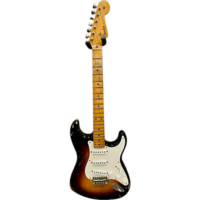 Fender 2018 Vintage Custom 1955 Strat Relic Solid Body Electric Guitar