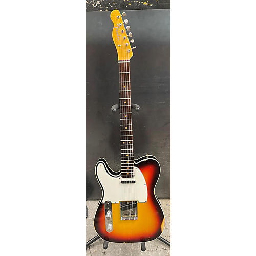 Fender 2019 1960S Relic Telecaster Left Handed Electric Guitar Sunburst