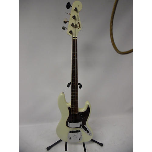 Fender 2019 1966 NOS Jazz Bass Electric Bass Guitar Olympic White