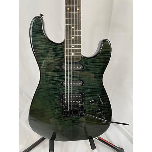 Lakland 2019 65S Skyline Series Solid Body Electric Guitar Green