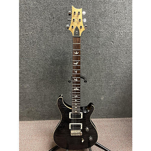 PRS 2019 CE24 Solid Body Electric Guitar Trans Black