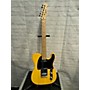 Used Squier 2019 Classic Vibe 1950S Telecaster Solid Body Electric Guitar Black and Yellow