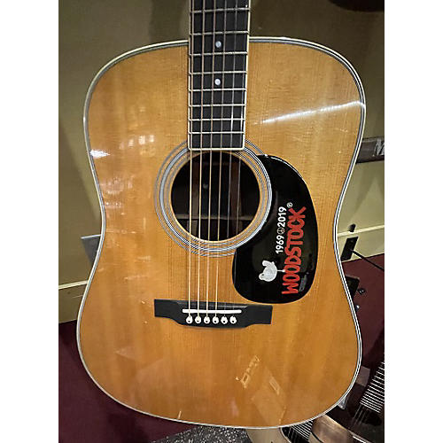 Martin 2019 D35 Woodstock Acoustic Guitar Natural