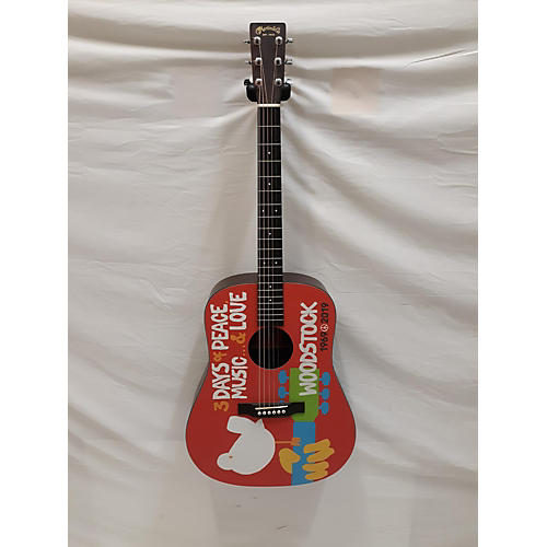 Martin 2019 DX Woodstock Acoustic Electric Guitar Woodstock