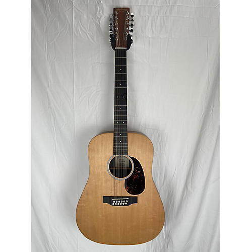 Martin 2019 DX2E 12 String Acoustic Electric Guitar Natural